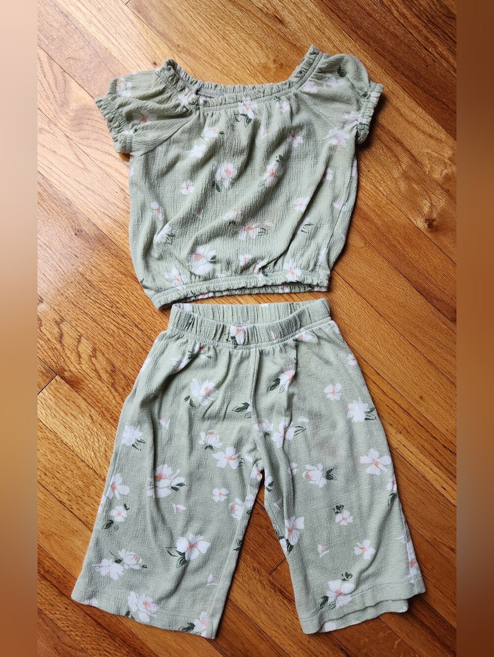 Carter's Two Piece Floral Outfit Size 18M